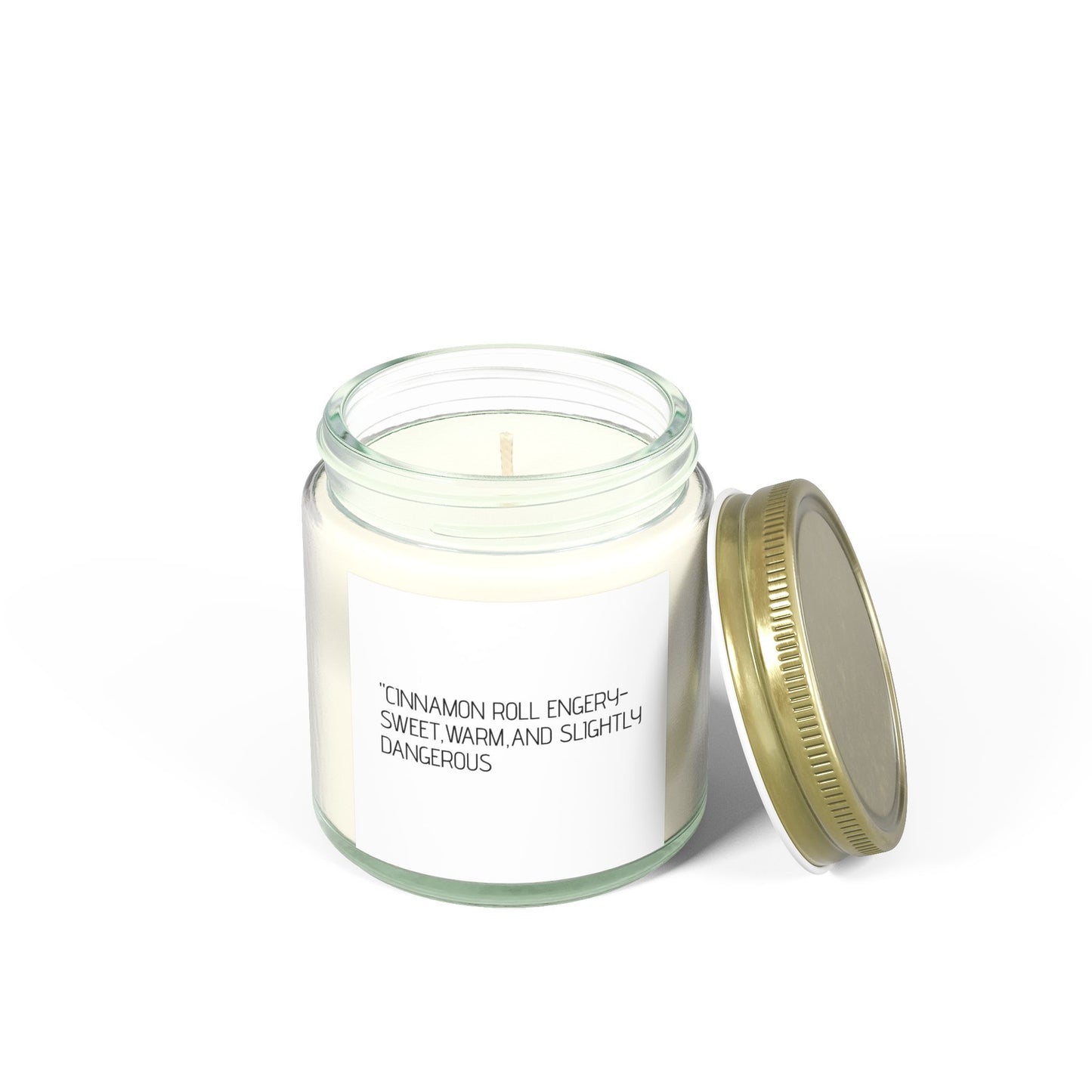 Cinnamon Roll Scented Candle, Cozy Home Decor, Relaxation Gift, Aromatherapy Candle, Holiday Fragrance, Gift for Her